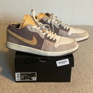 Nike Air Jordan 1 Retro Low SE Craft “Taupe Haze” 2023 Size 12.5 - only worn 2x